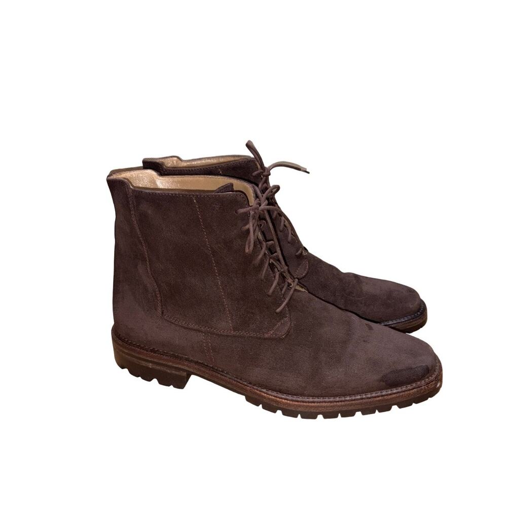 Romano Martegani Boutique Line Brown Suede Ankle Boots   Size: US 9